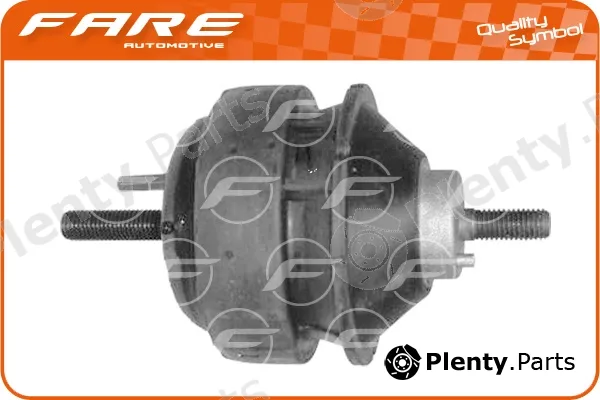 Fare-RCH 2427 — Mounting, engine