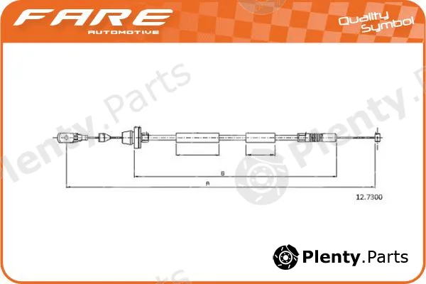 Fare-RCH 25682 — Accelerator Cable