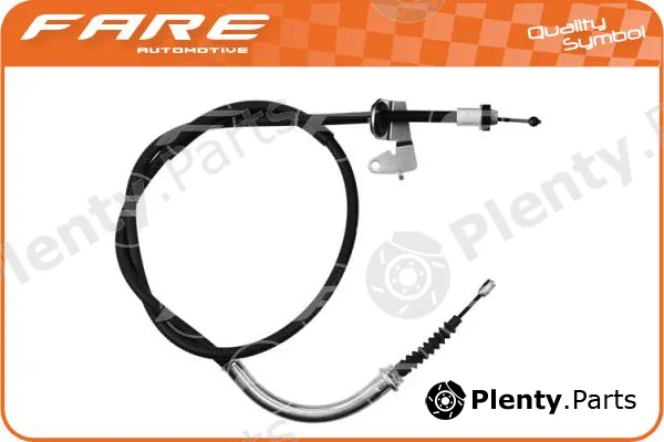 Fare-RCH 17797 — Cable Pull, parking brake