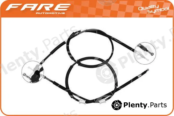 Fare-RCH 18670 — Cable Pull, parking brake