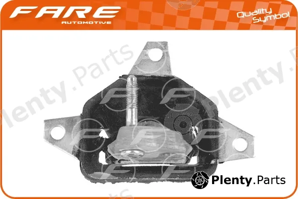 Fare-RCH 1911 — Mounting, engine