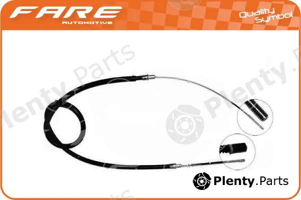 Fare-RCH 17522 — Cable Pull, parking brake