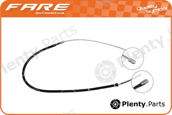 Fare-RCH 17623 — Cable Pull, parking brake