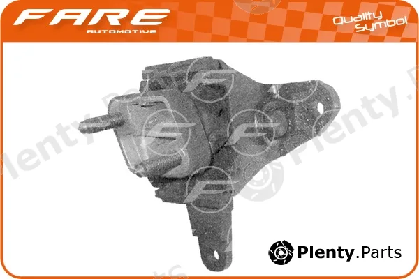 Fare-RCH 2684 — Mounting, engine