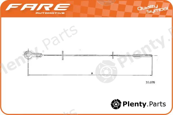 Fare-RCH 25983 — Accelerator Cable