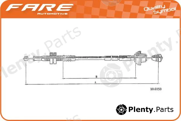 Fare-RCH 25739 — Accelerator Cable