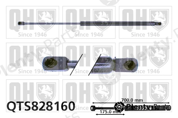 Quinton Hazell QTS828160 — Gas Spring, boot/cargo area