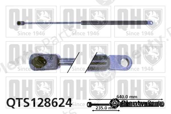 Quinton Hazell QTS128624 — Gas Spring, boot/cargo area