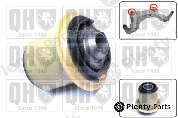 Quinton Hazell EMS8598 — Bushing, axle beam