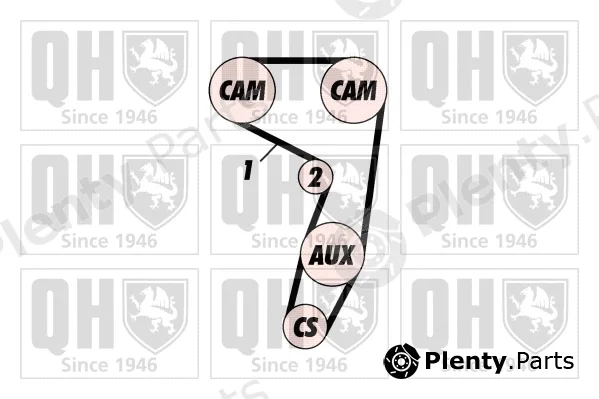 Quinton Hazell QBK458 — Timing Belt Kit