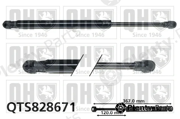 Quinton Hazell QTS828671 — Gas Spring, boot/cargo area