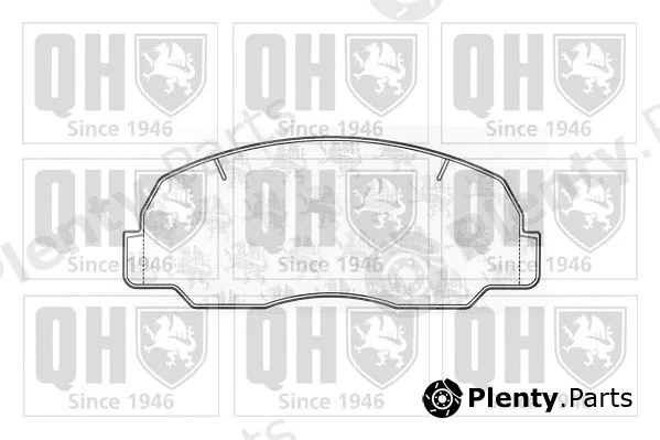 Quinton Hazell BP424 — Brake Pad Set, disc brake