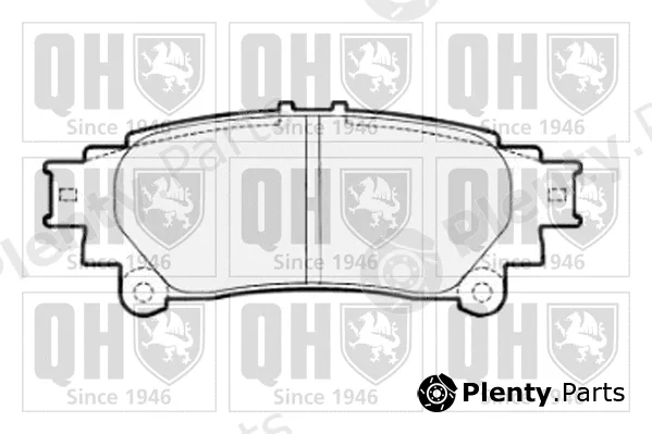 Quinton Hazell BP1700 — Brake Pad Set, disc brake