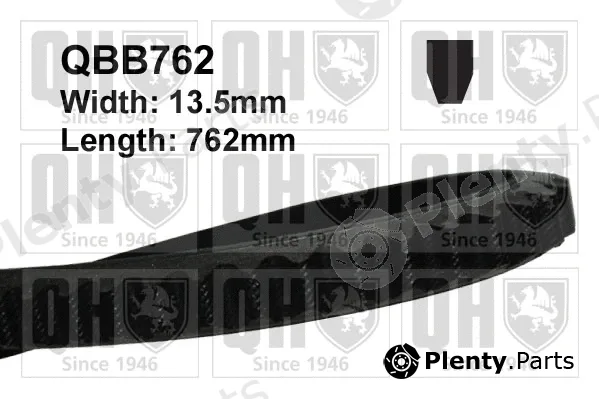 Quinton Hazell QBB762 — V-Belt