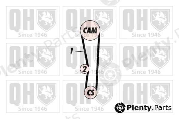 Quinton Hazell QBK421 — Timing Belt Kit