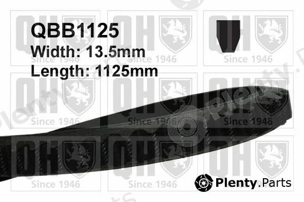 Quinton Hazell QBB1125 — V-Belt