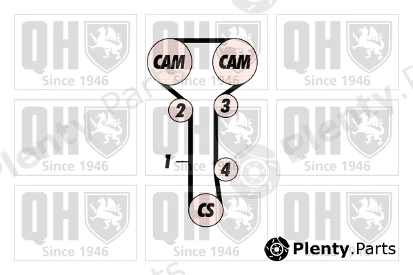 Quinton Hazell QBK560 — Timing Belt Kit