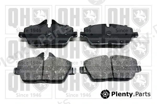 Quinton Hazell BP1676 — Brake Pad Set, disc brake
