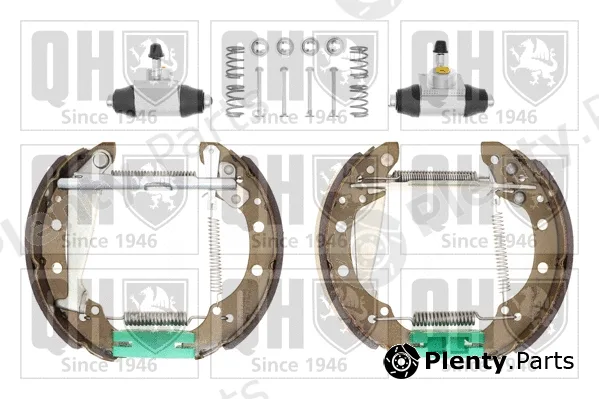 Quinton Hazell BS836K2 — Brake Shoe Set