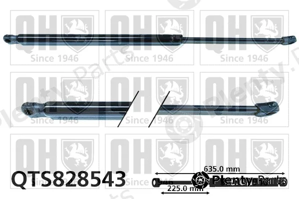Quinton Hazell QTS828543 — Gas Spring, boot/cargo area