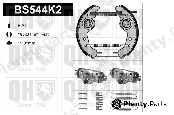 Quinton Hazell BS544K2 — Brake Shoe Set