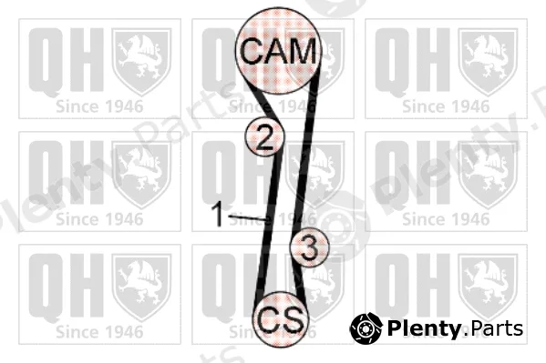 Quinton Hazell QBK622 — Timing Belt Kit