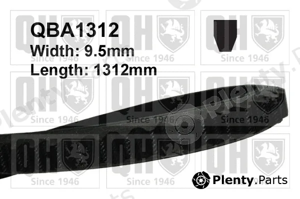 Quinton Hazell QBA1312 — V-Belt