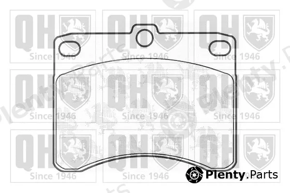 Quinton Hazell BP639 — Brake Pad Set, disc brake