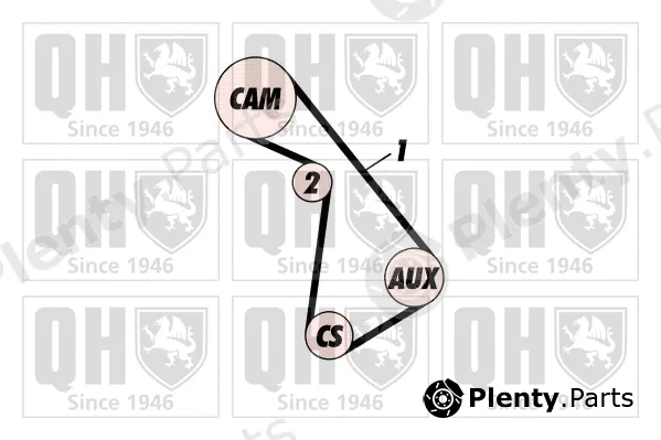 Quinton Hazell QBK356 — Timing Belt Kit