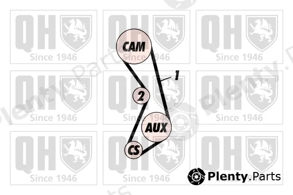 Quinton Hazell QBK299 — Timing Belt Kit