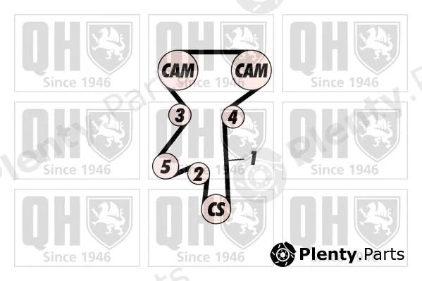 Quinton Hazell QBK335 — Timing Belt Kit