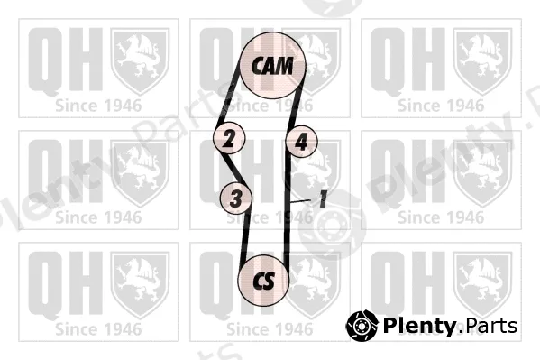 Quinton Hazell QBK176 — Timing Belt Kit