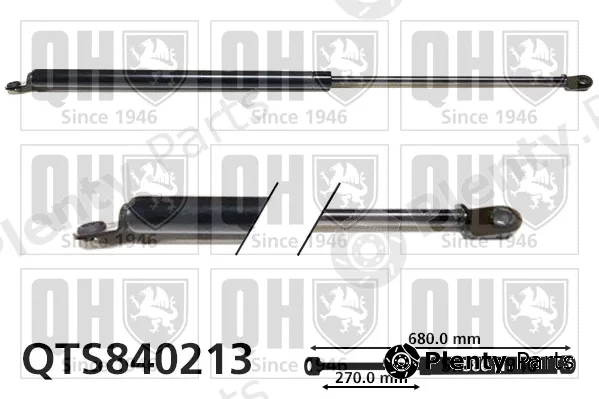 Quinton Hazell QTS840213 — Gas Spring, boot/cargo area