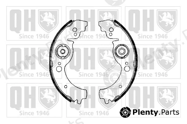 Quinton Hazell BS626 — Brake Shoe Set