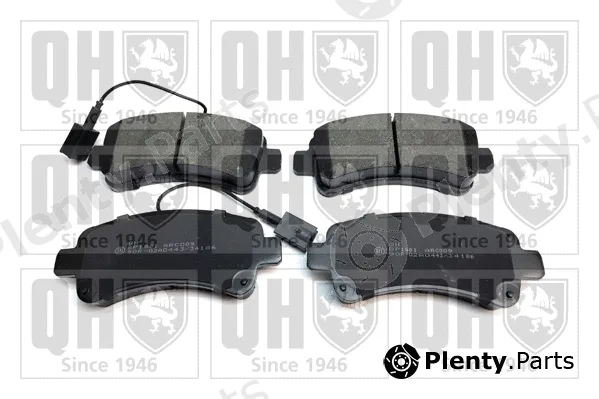 Quinton Hazell BP1875 — Brake Pad Set, disc brake