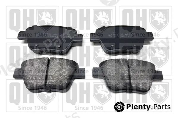 Quinton Hazell BP1732 — Brake Pad Set, disc brake