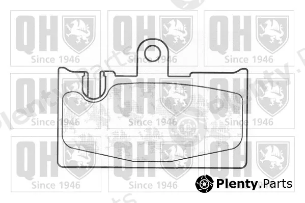 Quinton Hazell BP1296 — Brake Pad Set, disc brake