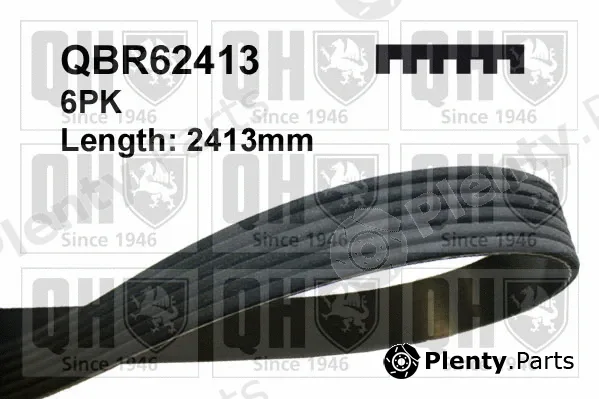 Quinton Hazell QBR62413 — V-Ribbed Belt