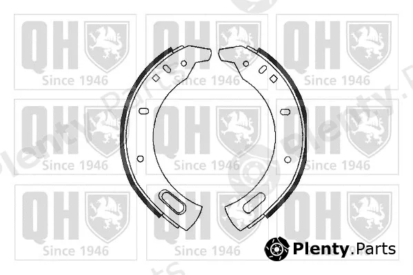 Quinton Hazell BS580 — Brake Shoe Set