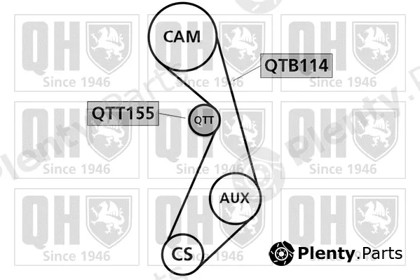 Quinton Hazell QBK326 — Timing Belt Kit