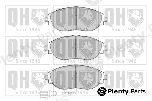 Quinton Hazell BP1842 — Brake Pad Set, disc brake
