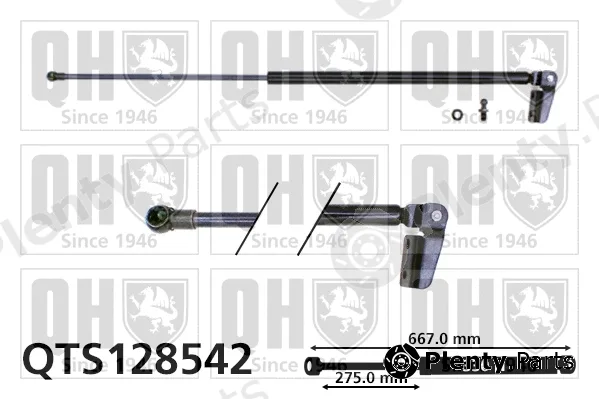 Quinton Hazell QTS128542 — Gas Spring, boot/cargo area