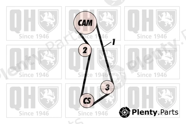 Quinton Hazell QBK260 — Timing Belt Kit