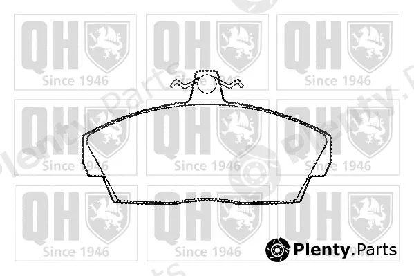 Quinton Hazell BP981 — Brake Pad Set, disc brake