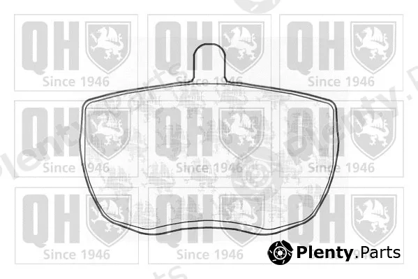 Quinton Hazell BP163 — Brake Pad Set, disc brake