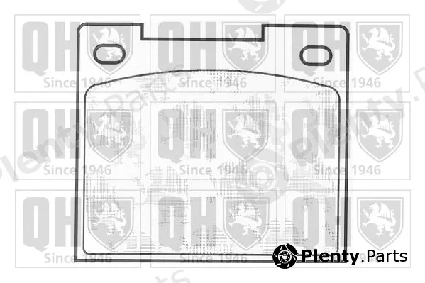 Quinton Hazell BP101 — Brake Pad Set, disc brake