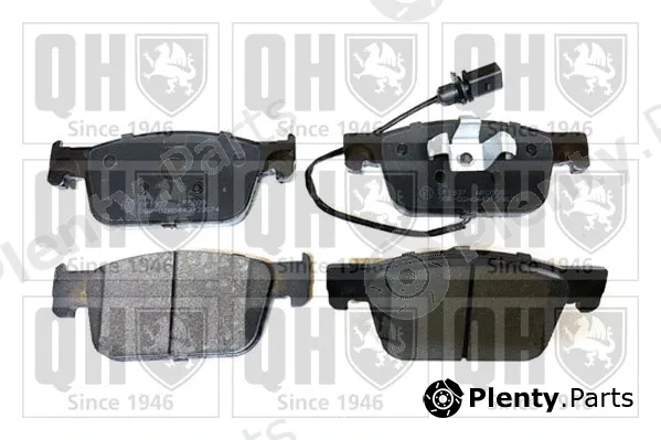 Quinton Hazell BP1937 — Brake Pad Set, disc brake