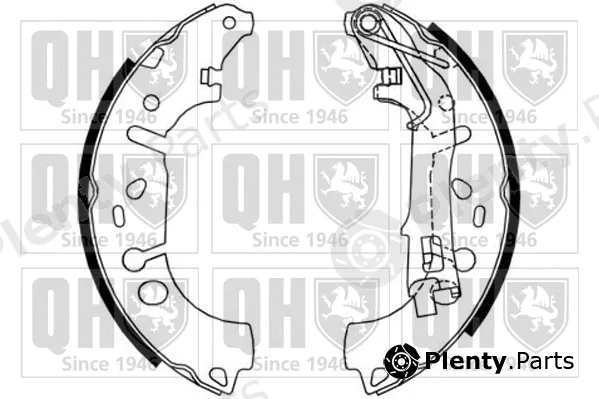 Quinton Hazell BS1162 — Brake Shoe Set