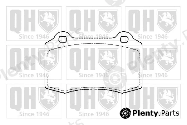 Quinton Hazell BP1426 — Brake Pad Set, disc brake
