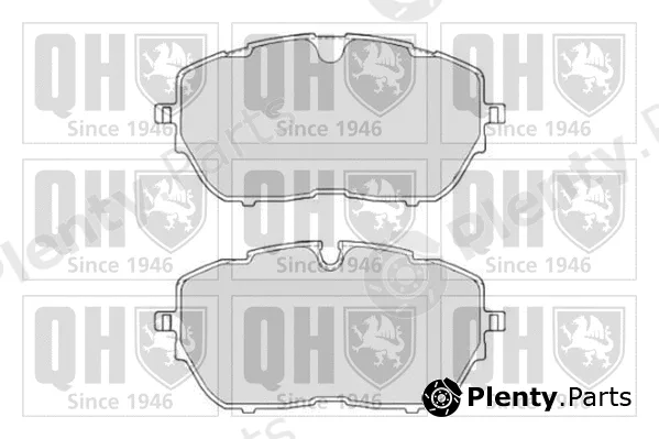 Quinton Hazell BP1846 — Brake Pad Set, disc brake